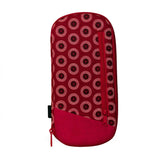 Travel Passport Wallet Circle 20 - Red - Kalunza