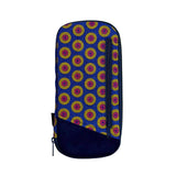 Travel Passport Wallet Circle 29 - Navy Blue - Kalunza