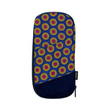 Travel Passport Wallet Circle 29 - Navy Blue - Kalunza
