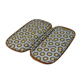 Travel Passport Wallet Circle 33 - Gold - Kalunza