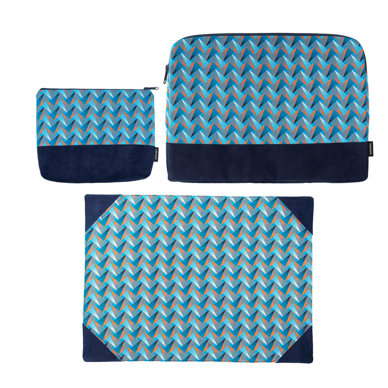 3 piece set - Turquoise Series