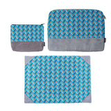 3 piece set - Turquoise Series