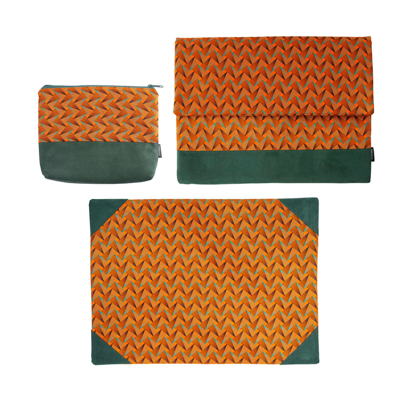 3 Piece Set - Orange Series