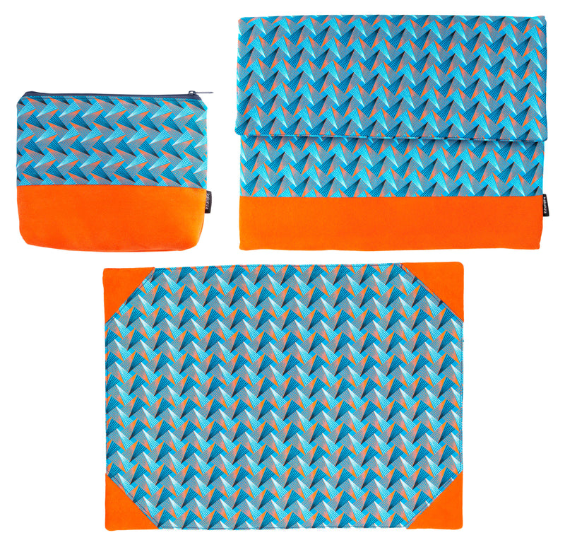 3 Piece Set - Orange Series