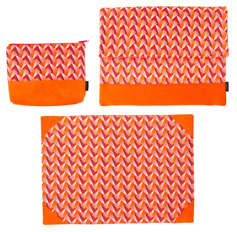 3 Piece Set - Orange Series